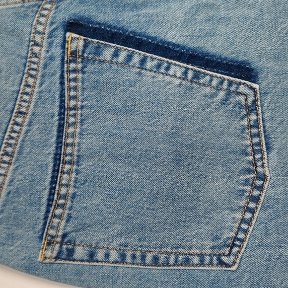 IRO . Jeans Frayed waist and Hem Denim Skirt - Picture 9 of 11